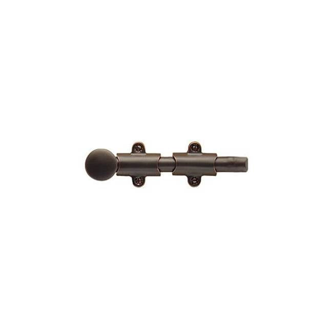 Emtek 8511 Surface Bolt , 6" , (Set , includig Strike Plt No.1 , 2 , 3) - Parent