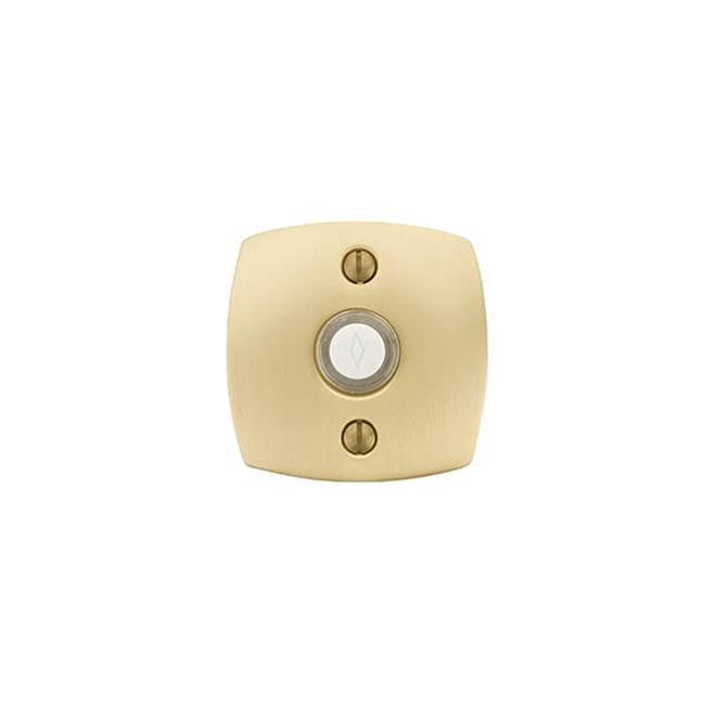 Emtek 2463 Brass Door Bell , Mod Rect Rose