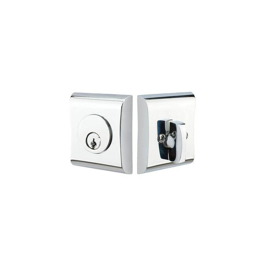 Emtek W8475 Weiser Keyway , NEOS Modern No.2 Deadbolt , Single - Parent