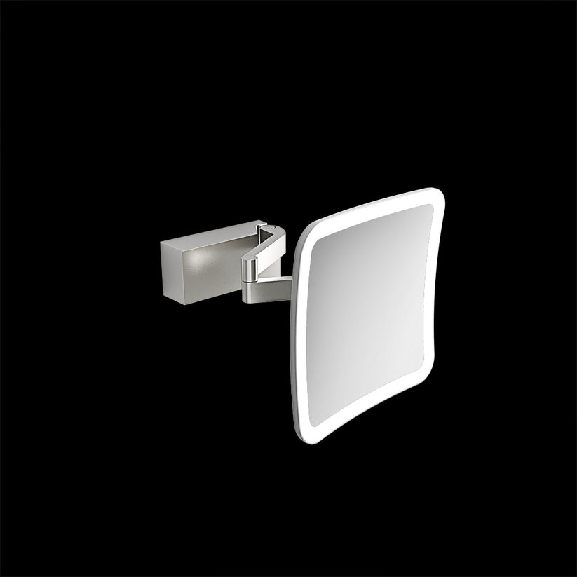 Decor Walther 01232 DW VISION S 5X Cosmetic mirror illuminated Optic Wall Mount - 5x Magnification