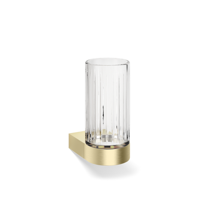 Decor Walther 05869 DW CENTURY Wall Mount G Tumbler Wall Mount with tumbler made of KRISTALL - edged
