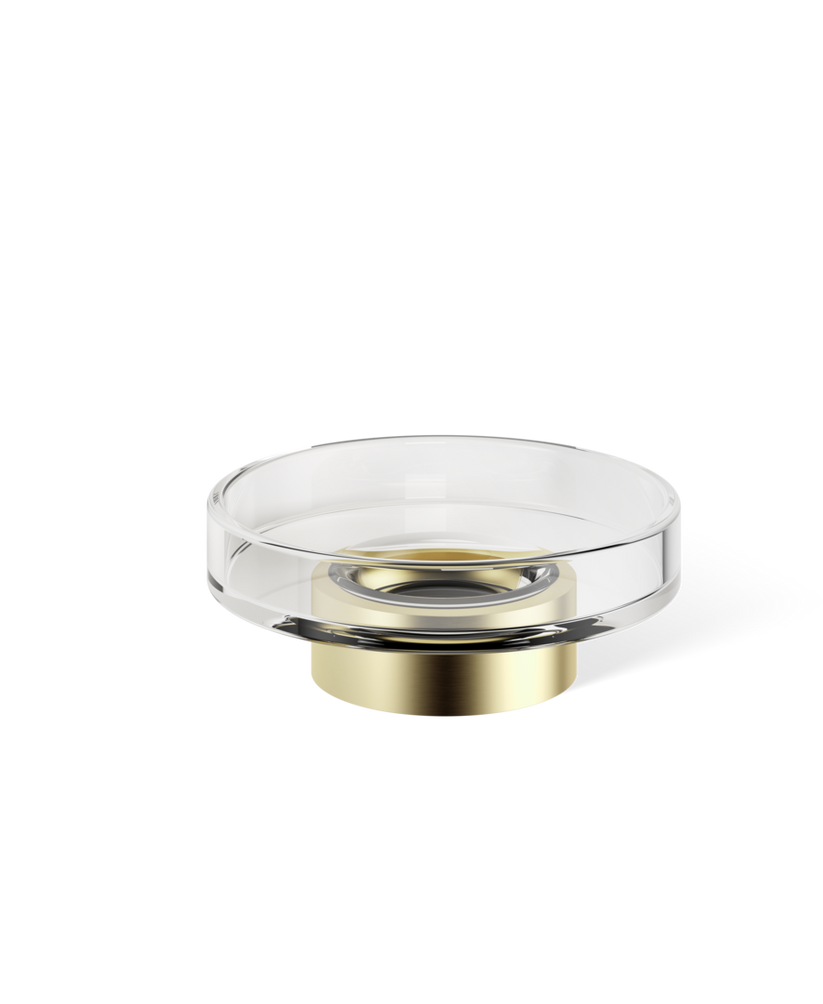 Decor Walther 05874 DW CENTURY STS Soap dish with soap dish made of KRISTALL - clear