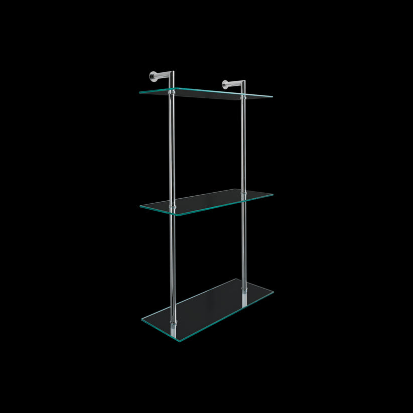 Decor Walther 0701500 DW 016 Glass rack - Chrome