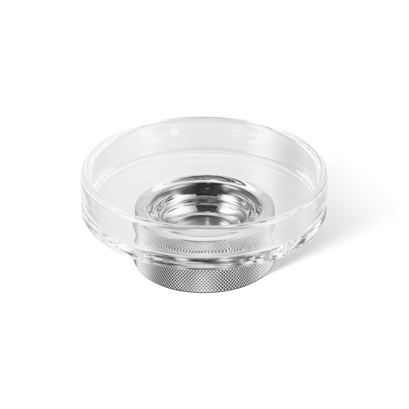Decor Walther 08546 DW CLUB STS Soap dish with soap dish made of KRISTALL - clear