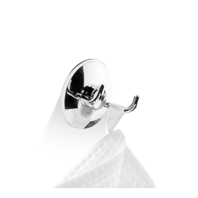 Decor Walther 0900800 DW WH 2 Hook with suction cup - Chrome
