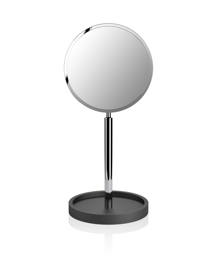 Decor Walther 09724 DW STONE KSA Cosmetic mirror with shelf , 1-/4-x Magnification