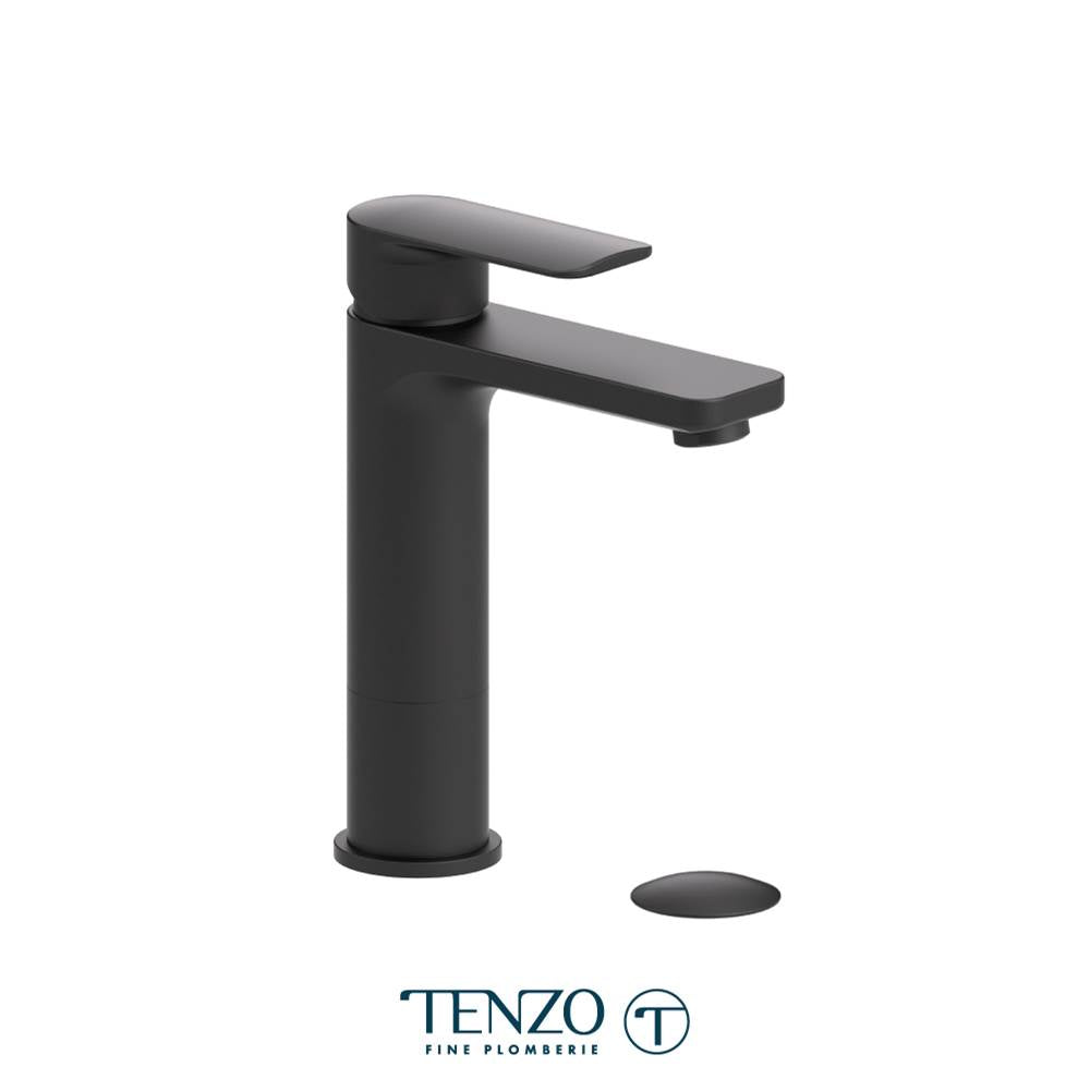 Tenzo DE12M-W Delano Single Hole Tall Lavatory Faucet With Drain
