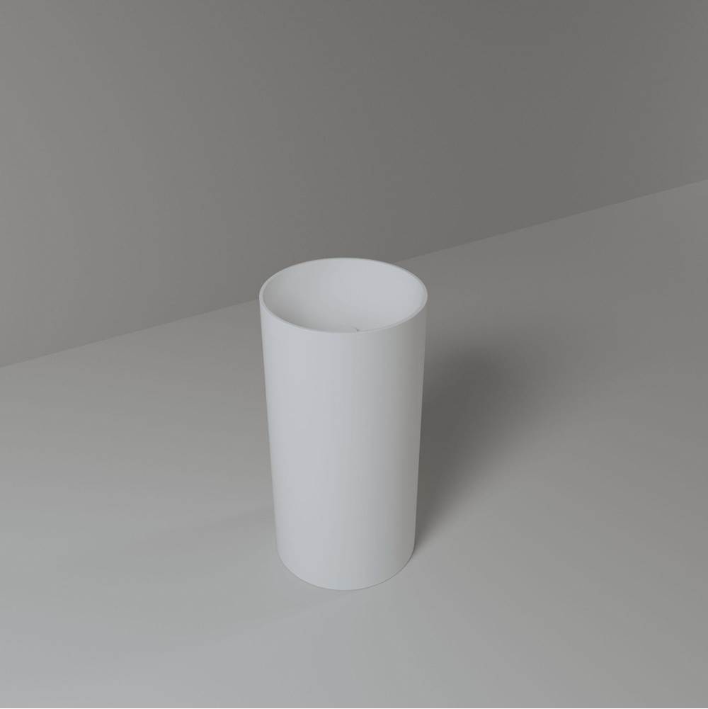 Quare design PD1506LSB Podium texture smooth super white