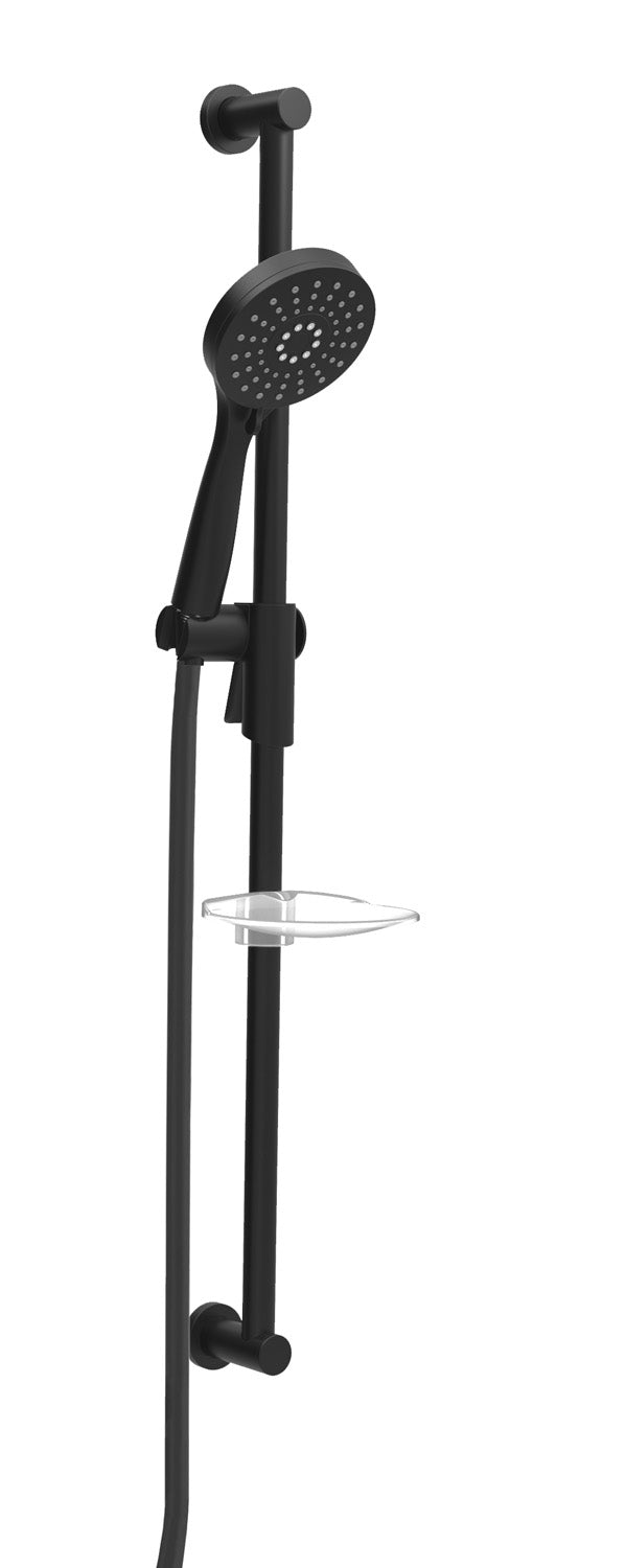 BARiL DGL-2175-53-175 Zip+ 3-Spray Sliding Shower Bar