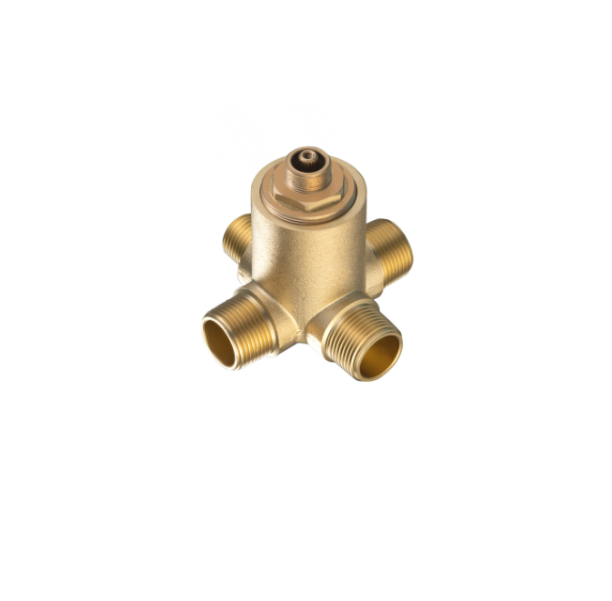 Flusso DKM.2420 Deck Mount Diverter Valve - Rough Brass