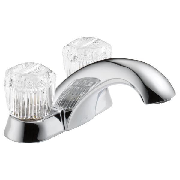 Delta 2502LF Two Handle Centerset Bathroom Faucet