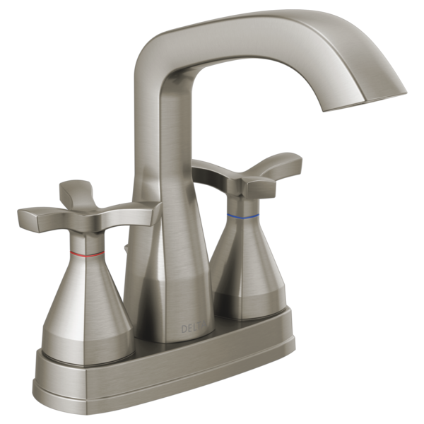Delta 257766-PR-MPU-DST Two Handle Centerset Bathroom Faucet