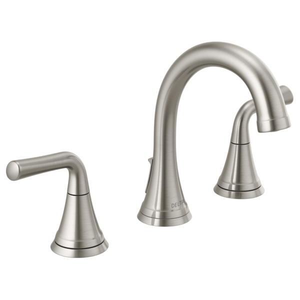 Delta 3533LF-MPU Two Handle Widespread Bathroom Faucet