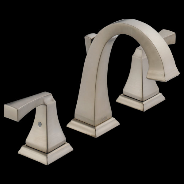 Delta 3551-MPU-DST Two Handle Widespread Bathroom Faucet