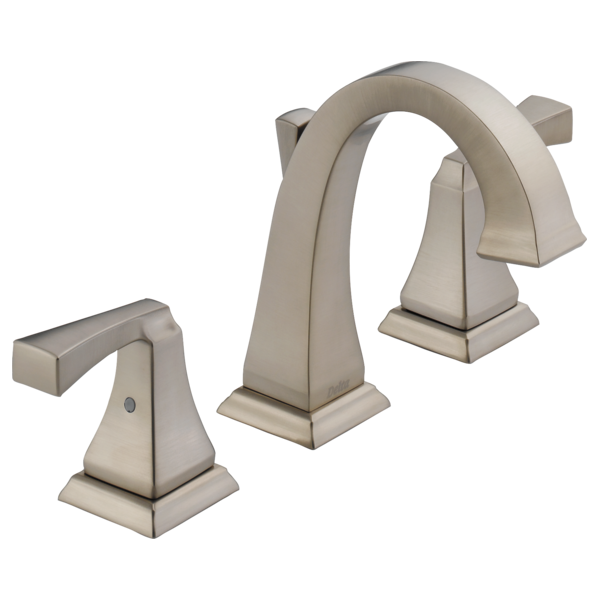 Delta 3551-MPU-DST Two Handle Widespread Bathroom Faucet