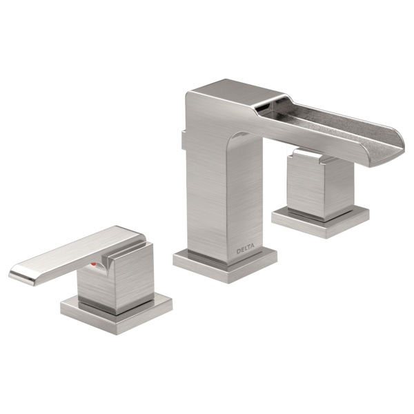 Delta 3568LF-MPU Two Handle Widespread Channel Bathroom Faucet