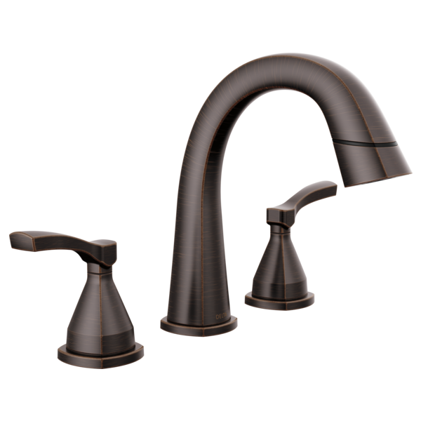 Delta 35775-PD-DST Two Handle Widespread Pull Down Bathroom Faucet
