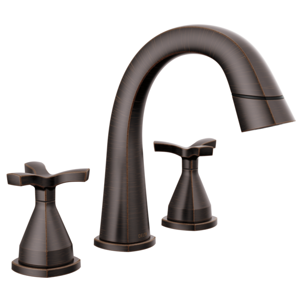Delta 357756-PD-DST Two Handle Widespread Pull Down Bathroom Faucet