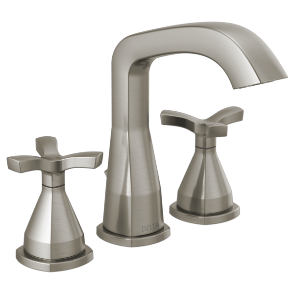 Delta 357766-PR-MPU-DST Two Handle Widespread Bathroom Faucet