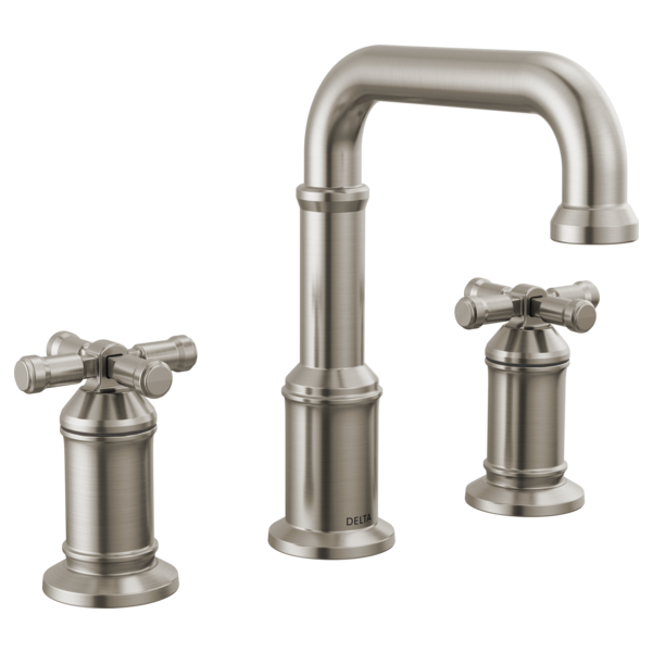 Delta 3587-PR-DST Two Handle Widespread Bathroom Faucet