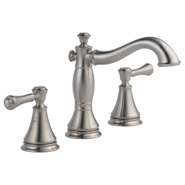Delta 3597LF-MPU Two Handle Widespread Bathroom Faucet