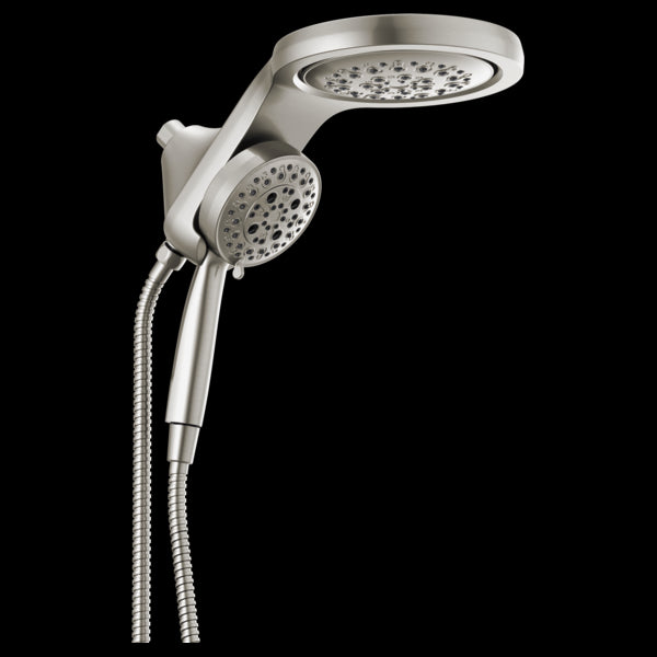 Delta 58680-25 HydroRain H2O kinetic 5-Setting Two-in-One Shower Head