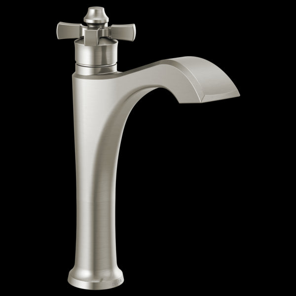 Delta 657-DST Single Handle Mid-Height Vessel Bathroom Faucet