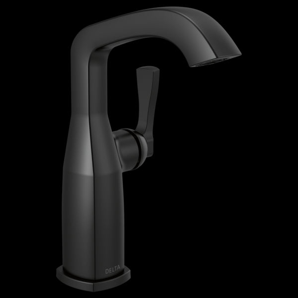 Delta 676-BL-DST Single Handle Mid-Height Bathroom Faucet