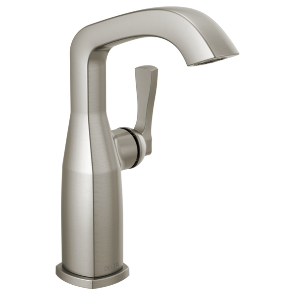 Delta 676-PR-DST Single Handle Mid-Height Bathroom Faucet