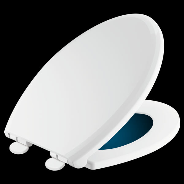 Delta 813902-N-WH Elongated Slow-Close / Quick-Release Nightlight Seat