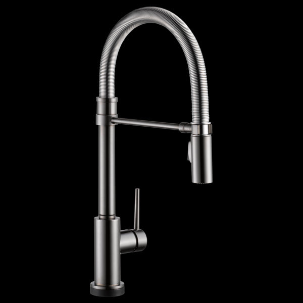 Delta 9659TL-DST Touch2O Technology Kitchen Faucet with Touchless Technology