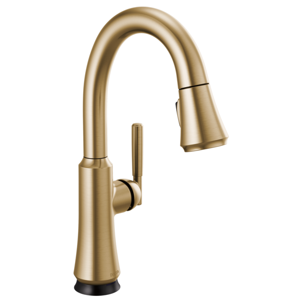 Delta 9979T-DST Single Handle Pull-Down Bar/Prep Faucet with Touch2O Technology