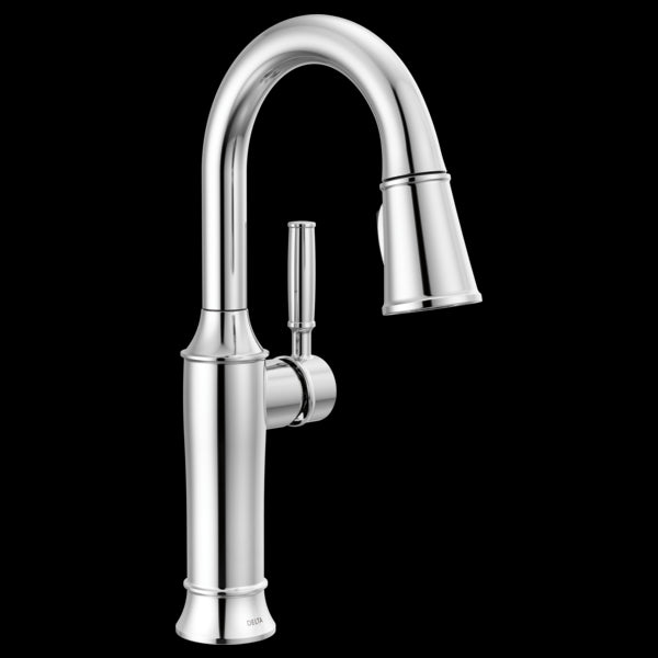 Delta 9984-PR-DST Single Handle Pull-Down Bar/Prep Faucet