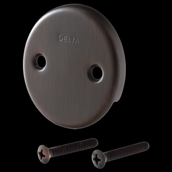 Delta RP31556 Overflow Plate & Screws - No Trip Lever