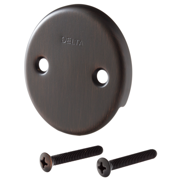 Delta RP31556 Overflow Plate & Screws - No Trip Lever