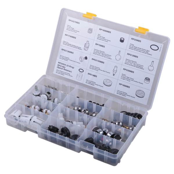 Delta RP63139 Plumber's Box of Assorted Maintenance Parts