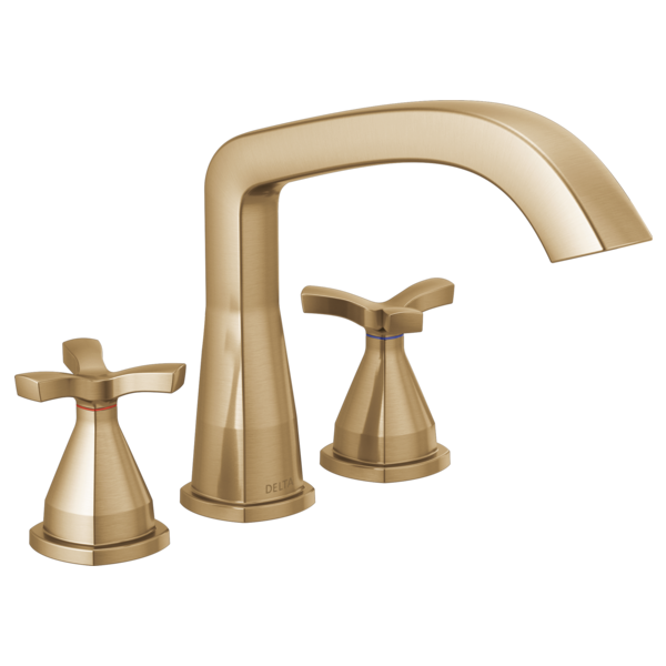 Delta T27766 Three Hole Roman Tub Trim