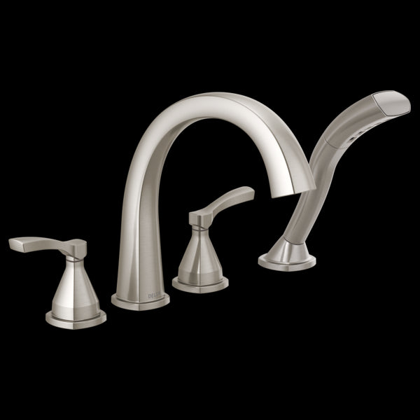 Delta T4777 Four Hole Roman Tub Trim