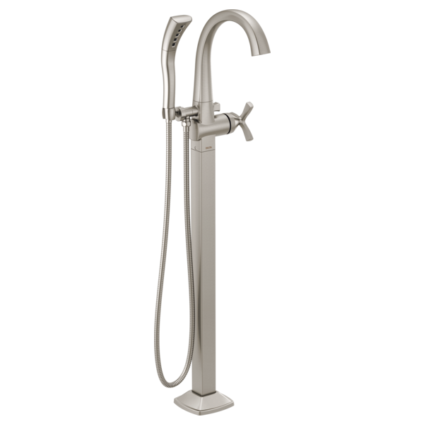 Delta T47776-PR-FL Floor Mount Tub Filler Trim
