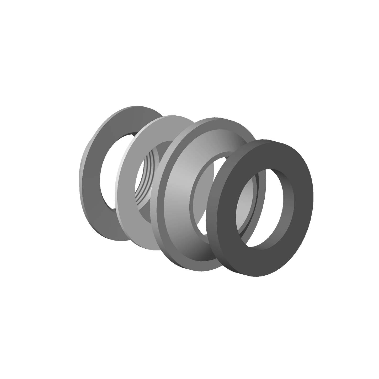 Dornbracht 0423100160090 Mounting Bracket With Seals 1" X 10 Mm