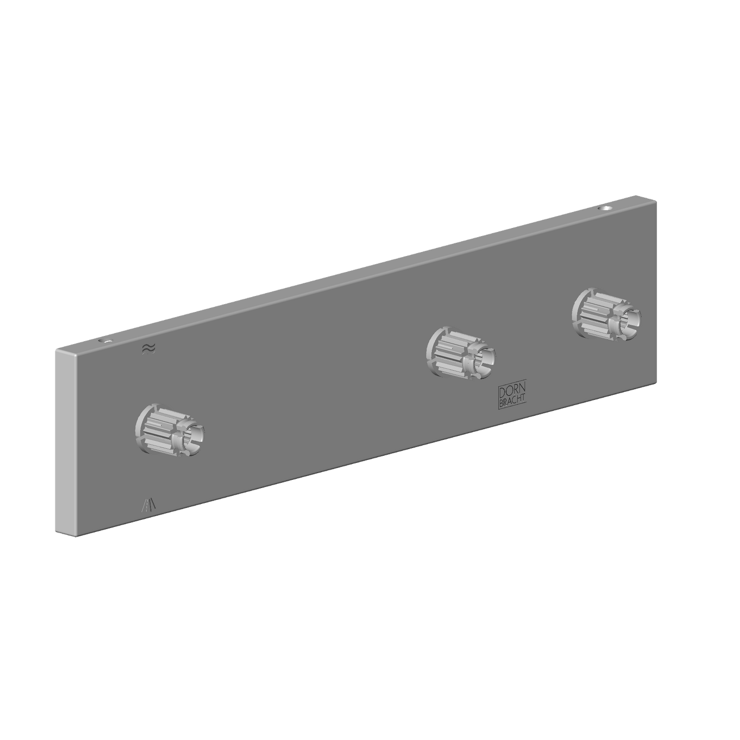Dornbracht 04277301300-47 Escutcheon 240 X 35 X 56 Mm - Champagne (22Kt Gold)