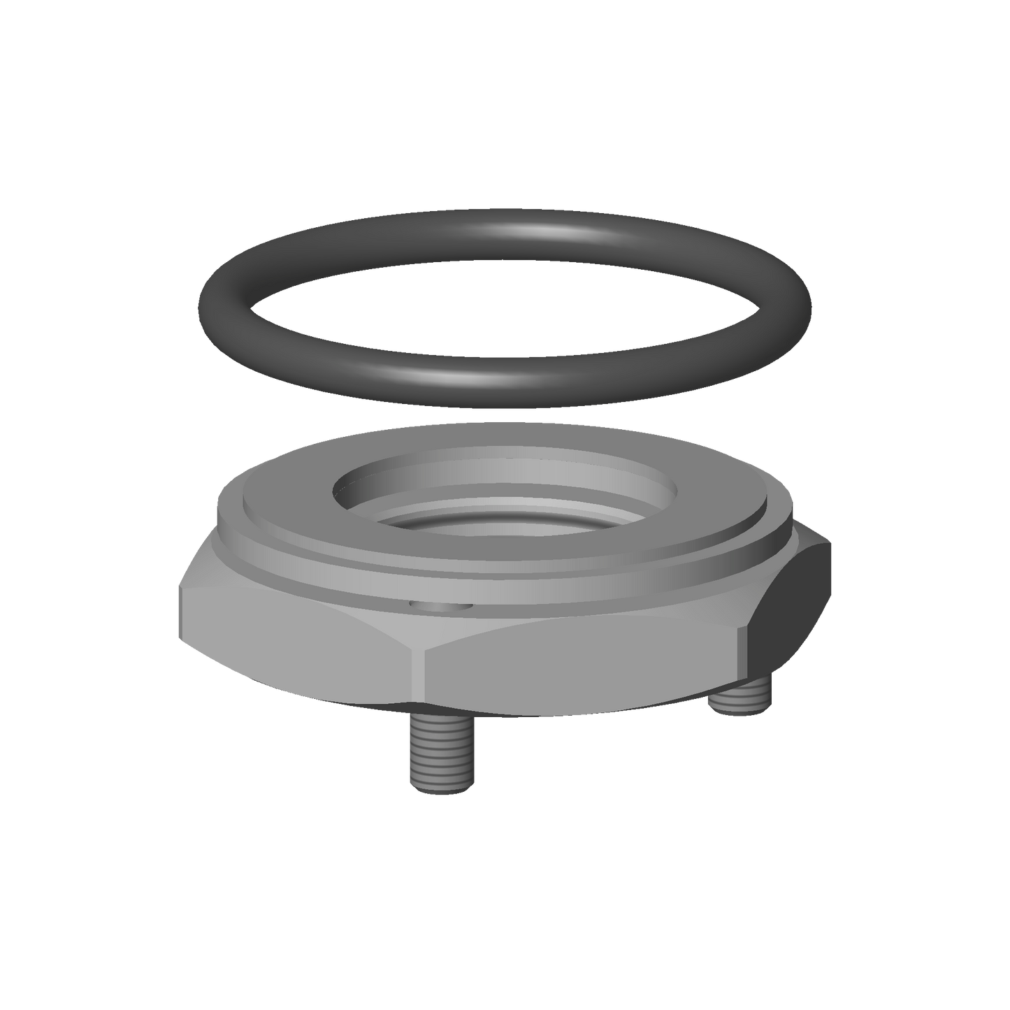 Dornbracht 0430110858790 Mounting Bracket With O-Ring Ø34 X 4 Mm With Spacer Sleeve Ø 52 X 1,5 Mm