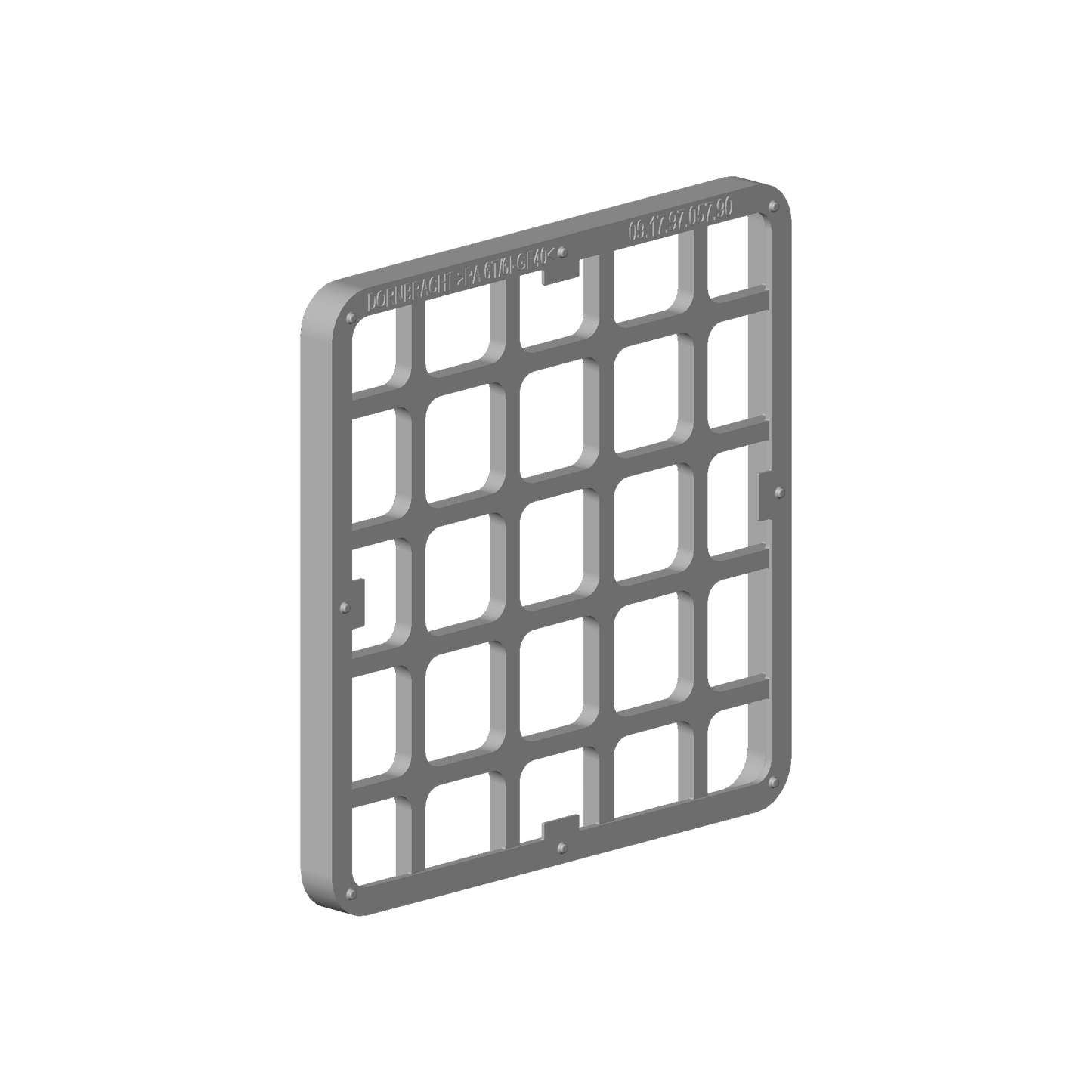 Dornbracht 09179705790 Holder Spray Head 65,5 X 65,5 X 5,5 Mm