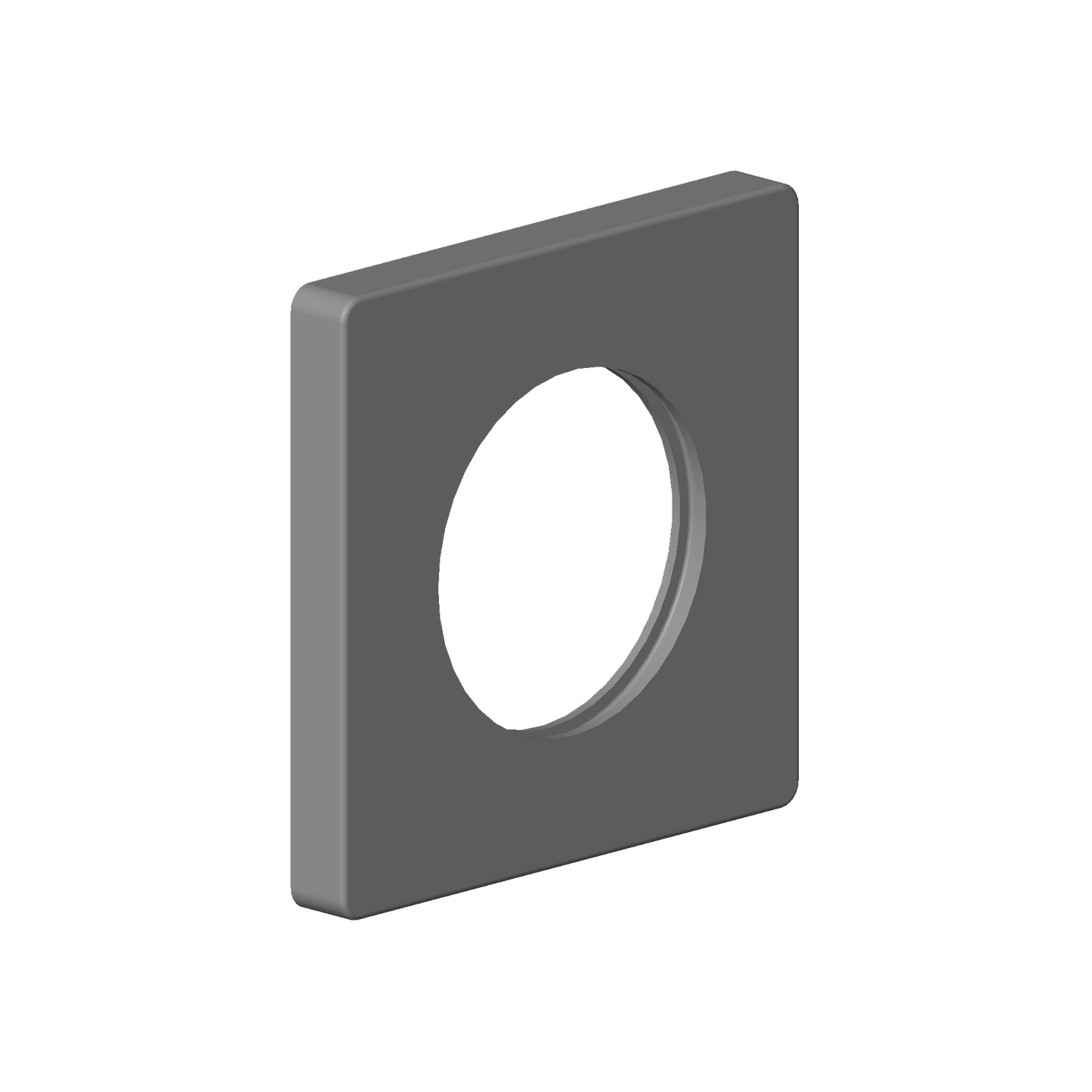 Dornbracht 092771022-00 Escutcheon 78 X 78 X 9 X Ø 45,7 Mm - Chrome