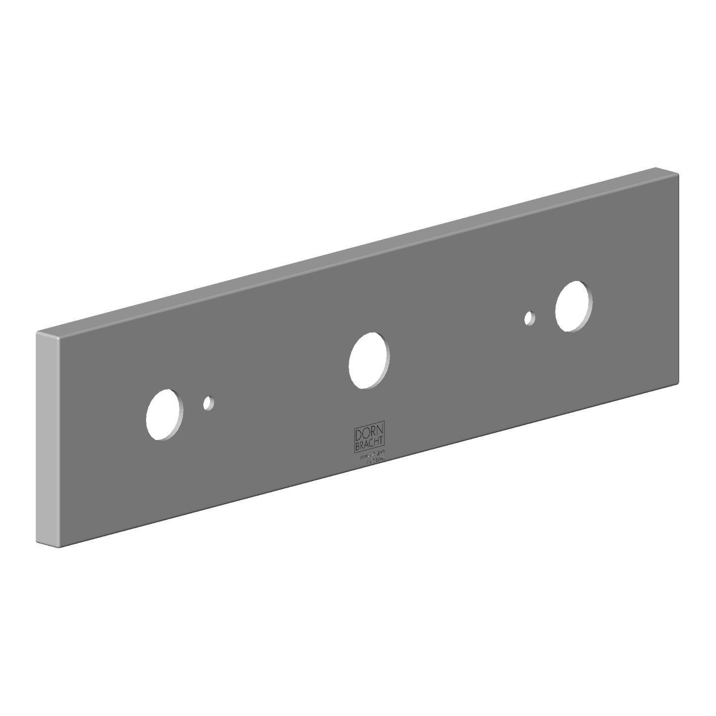 Dornbracht 092778051 Escutcheon Db Logo 240 X 60 X 9 MM