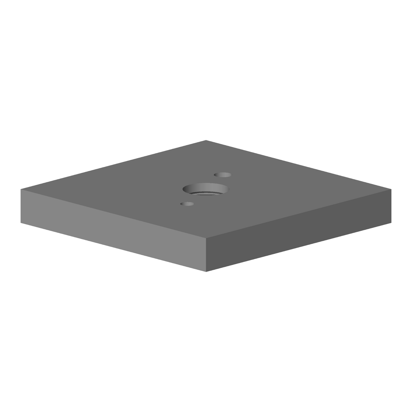 Dornbracht 092782005-00 Escutcheon 60 X 60 X 8 Mm - Chrome