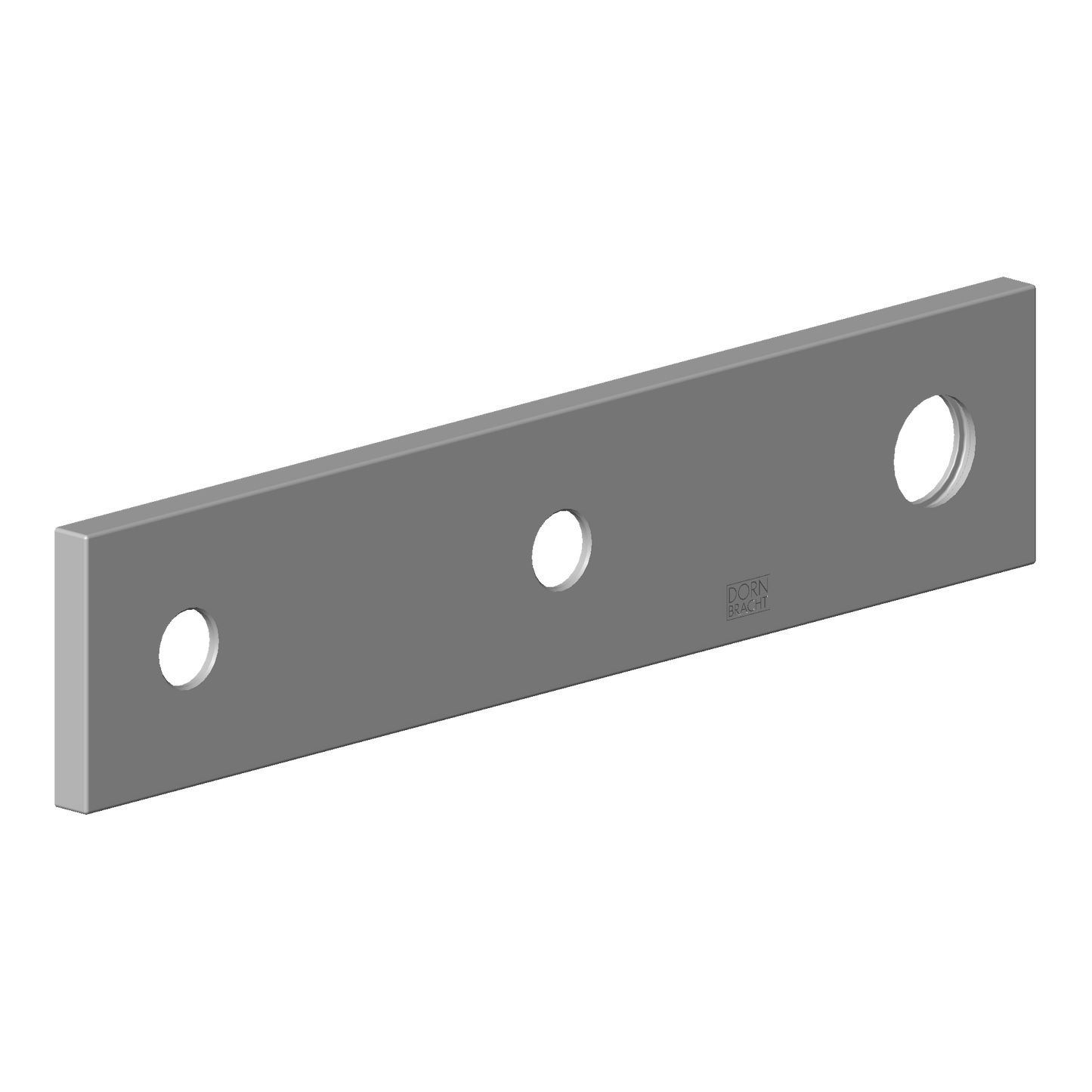 Dornbracht 092789112-00 Escutcheon Db Logo 255 X 55 X 8,5 Mm - Chrome
