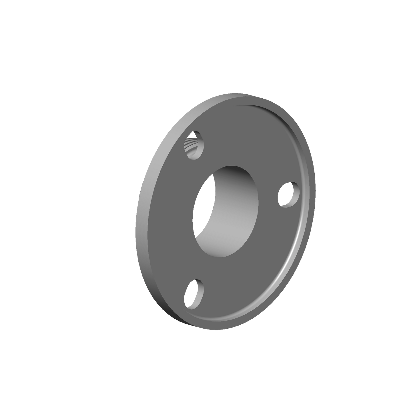 Dornbracht 093011130-07 Flange For Floor Connection Ø 84 X 25 Mm - Rough Nickel-Plated