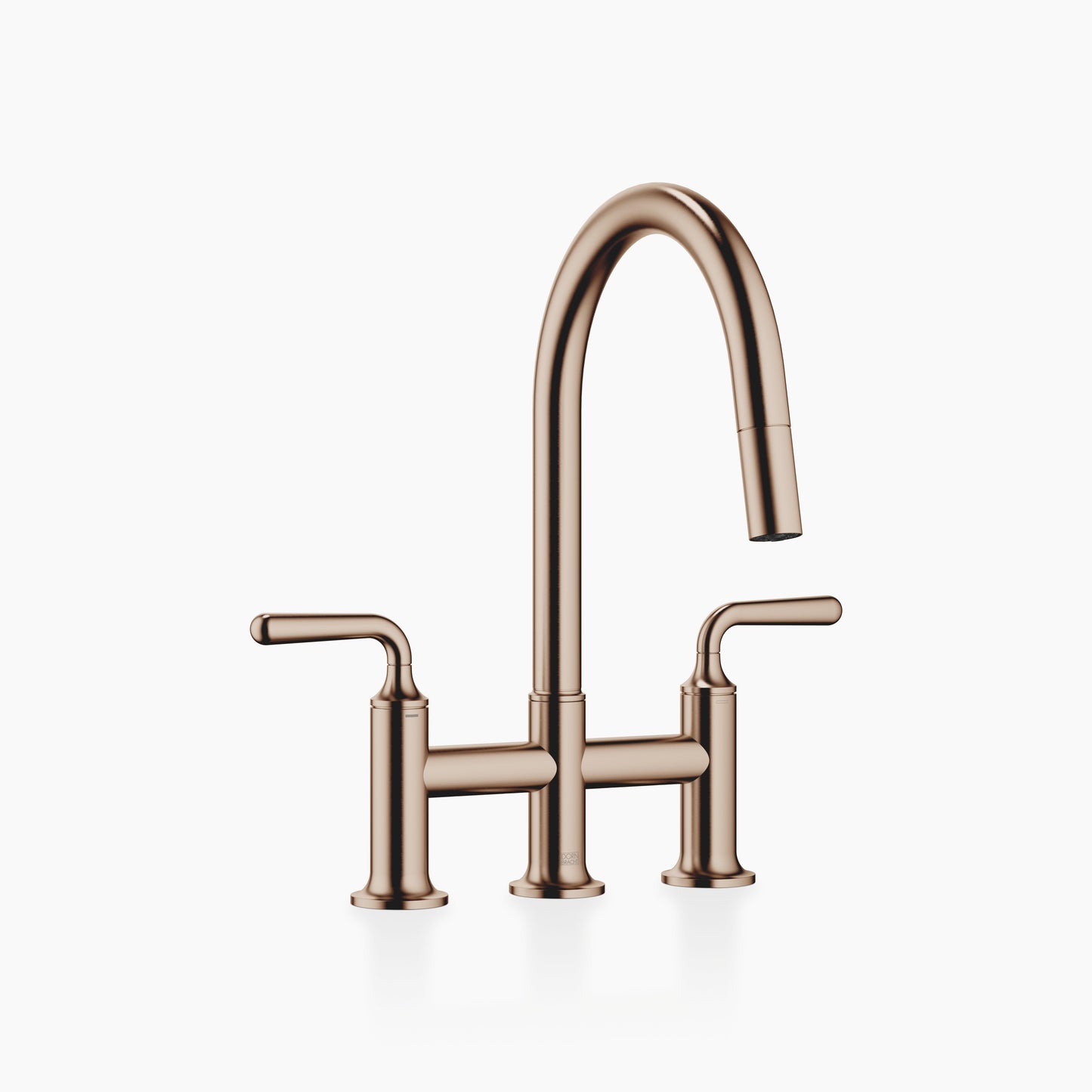 Dornbracht 19870809 Vaia Three-Hole Bridge Mixer Pull-Down With Spray Function