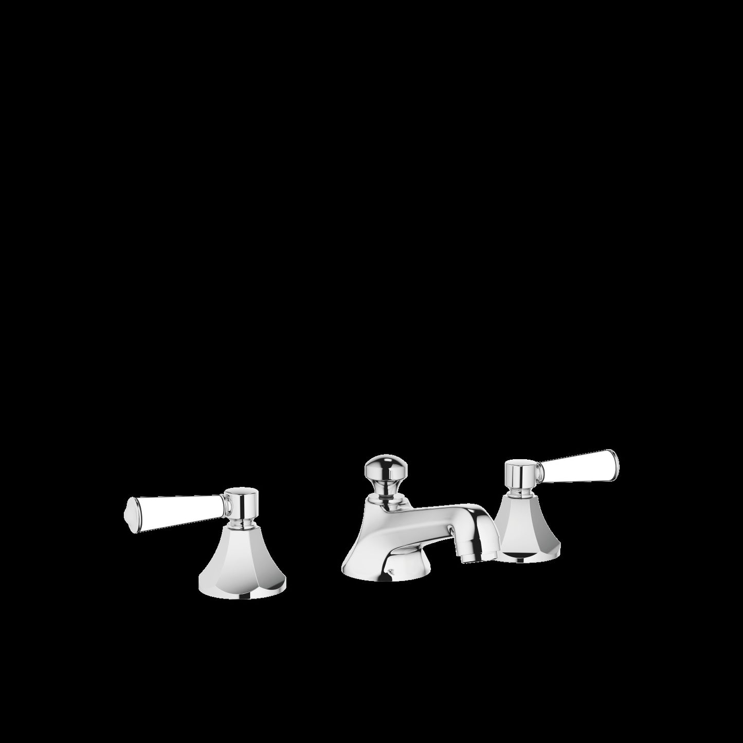 Dornbracht 207003700010 Madison Flair Three-Hole Lavatory Mixer With Drain